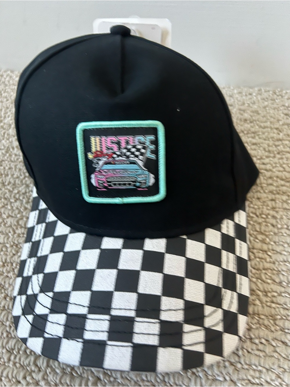 NASCAR X Justice girls' baseball hat $10 NWT